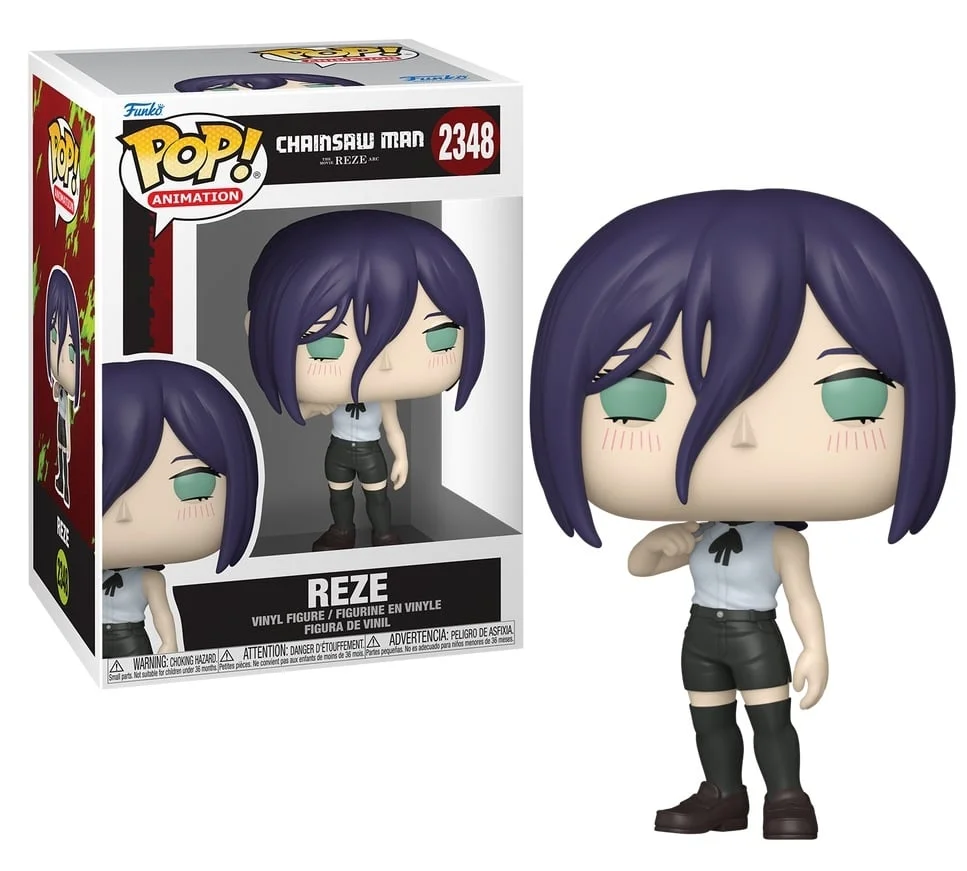 Chainsaw Man POP! Animation Vinyl Figures Reze 9 cm